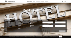Desktop Screenshot of en.polskiehotele.net
